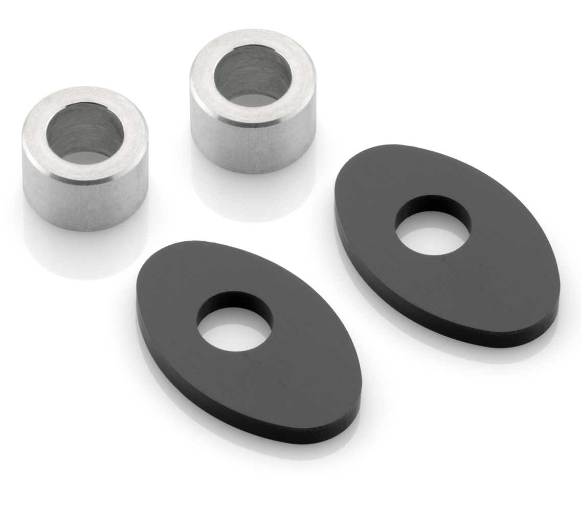 Rizoma Turn Signal Mounting Adapters For KTM / Husqvarna - FR230B Rizoma Turn Signal Mounting Adapters For KTM / Husqvarna - FR230B